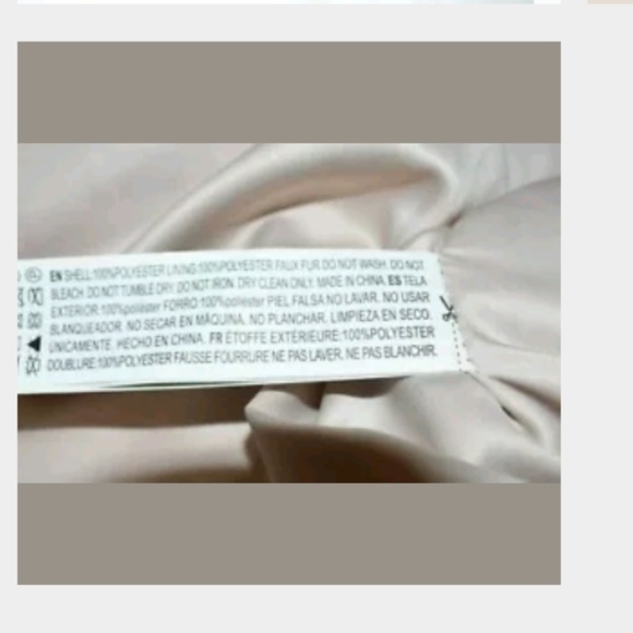 Forever 21 Faux Sherpa Beige Zip up Sweater - Picture 5 of 5